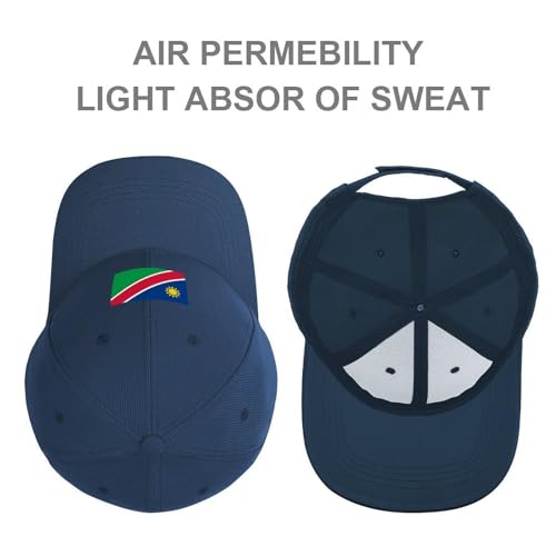 Namibia Flag Children Baseball Cap Adjustable Snapback Trucker Hats Boys Girls Sports Outdoor Travel hat3