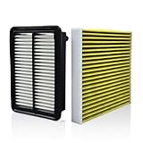 Engine and Cabin Air Filter Set Compatible with Honda CR-V Hybrid 2.0L 2023 2024, Accord Hybrid