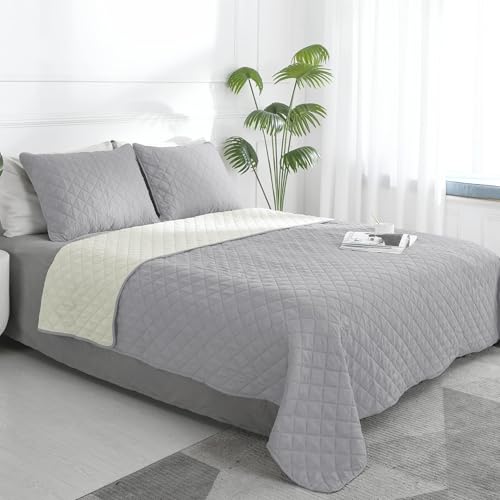 Housse de couette douce et taies d'oreiller en microfibre légère