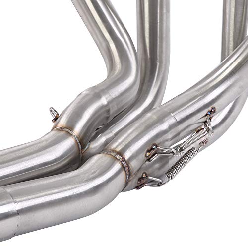 Pwshymi Tubo di Scarico Anteriore per Moto