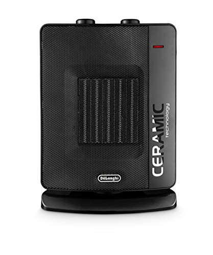 デロンギ(DeLonghi) セラミック ファンヒーター 首ふりタイプ ブラック DCH7032J-BK
