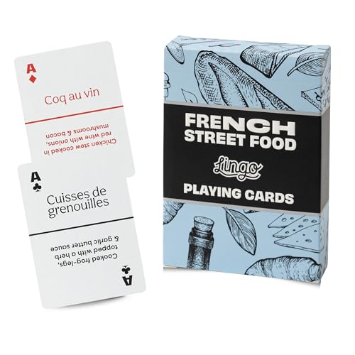Lingo French Street Food Playing Cards