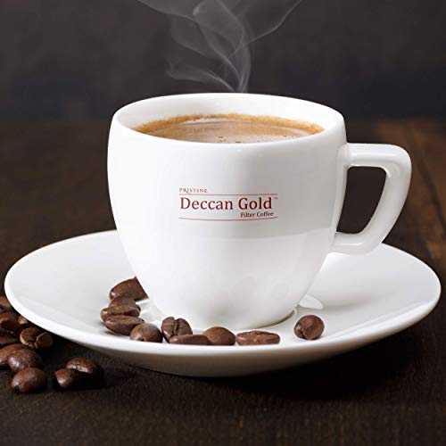 PRISTINE Deccan Gold Medium Roasted Filter Coffee Powder (Coffee-80%, Chicory-20%) 200g each - Pack of 3