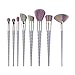 Produktbild Edary Verfassungs-Bürsten 10 Spiral Makeup Sets Qualität Premium-Synthetic Full Face Makeup Set Eye Travel Make Up Pinsel Kits