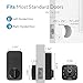 ULTRALOQ Bolt Fingerprint WiFi Smart Lock, Works with Apple Home, Siri, Alexa, Keyless Entry with Fingerprint ID, App Remote Control, Keypad Deadbolt, BHMA Cert., Easy Install, IP65, Black