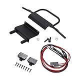 RC Frontsto?Stange Set, Aluminium STO?stangen Set mit Halterung und LED Scheinwerfer Kompatibel mit MN86 G500 1/12 RC Car(R787B),Zubeh?r f¨¹r Modellautos