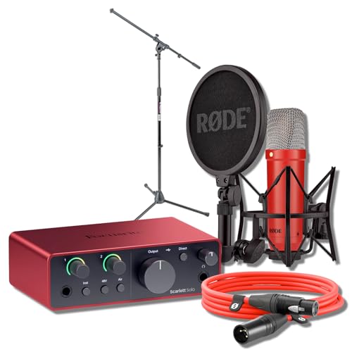 Rode NT1 Signature Series Condenser Microphone Focusrite