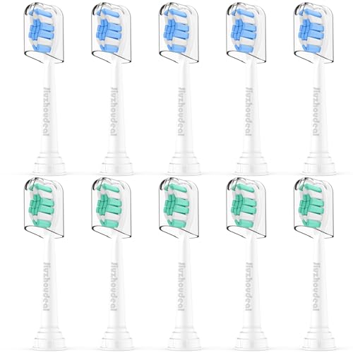 25% off - Jiuzhoudeal Replacement Toothbrush Heads Compatible with Philips Sonicare, Brush Heads for Sonicare...