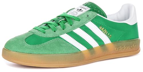 Image of adidas Gazelle Indoor Men's Three Layers Q-Pannel Gum Sole Trainers