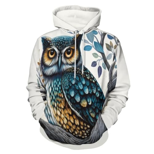 Sweat sportif avec poche homme pull ample pour masquer les rondeurs
