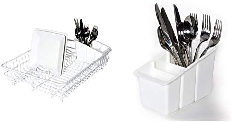 Delfinware 2100W White Large Dish Drainer