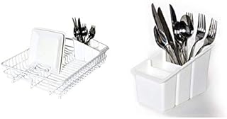 Delfinware 2100W White Large Dish Drainer