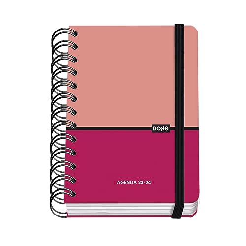 Dohe - Agenda Escolar A6 Día Página Duo Rosa Bilingüe En Oferta Dohe - Agenda Escolar - Septiembre 2023 A Junio 2024 - Día Página - Tamaño: 12X17 Cm (A6) - Bilingüe: Español E Inglés - Material Escolar - Color Rosa - Duo