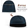 Lvaiz Mens Warm Knit Beanie Cozy Fleece Lined Wint... #4