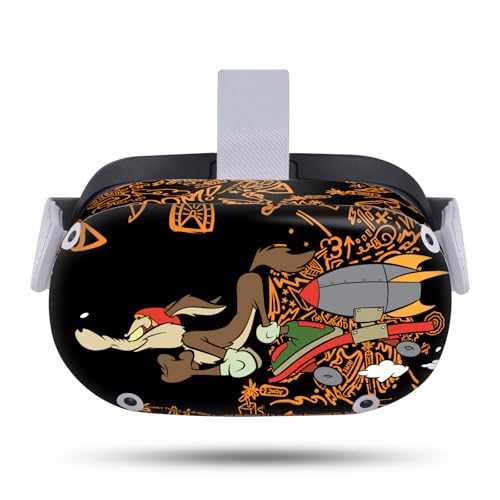 Protection Anti-Rayures Meta Quest 2 Autocollant Vinyle Wile E. Coyote