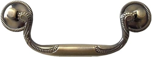 �����o�������A�A���e�B�[�N �����A���B���e�[�W�����n���h���A �h���b�T�[ �v�� 5�C���` ���B���e�[�W �X�^�C�� �u�����Y �x�C�� �����o���v�� �h���b�v �X�C���O �n���h�� �L���r�l�b�g �m�u �n�[�h�E�F�A 128 mm �Z���^�[(L:6.3" (1