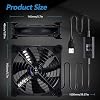 Quiet 140mm USB 5V Portable Cooling Fan for Flat Panel TV Receiver Router DVR PlayStation Xbox Computer Cabinet Cooler