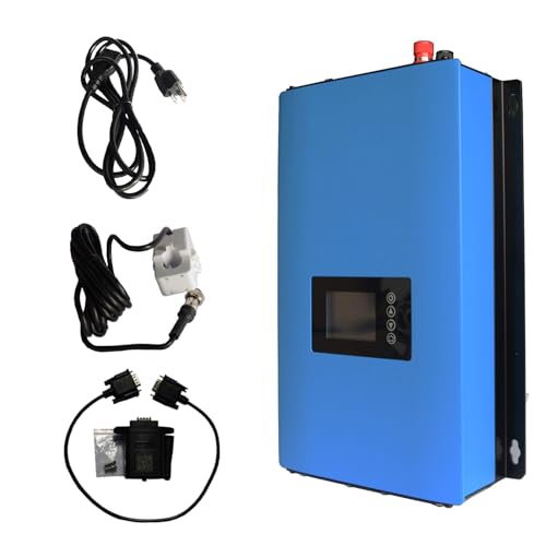 Image of TINGEN 1000W Solar Grid Tie Inverter DC Input 45-90V AC Single Phase Output Auto Switch 110V or 220V with LCD Display with Limiter (SUN1000G2LW-H)