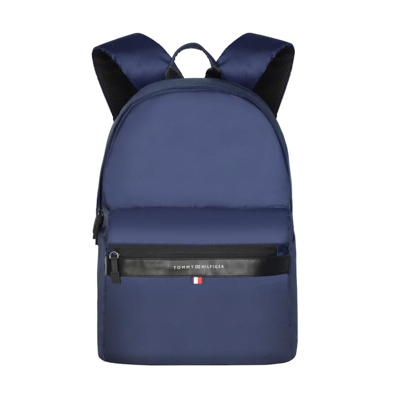 Image of Tommy Hilfiger Backpack for Men & Women, Navy With Black, LOVINGTON