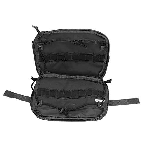 Nannigr Bolsa Molle Portátil, Bolsa Molle con Hebilla de Fijación Multiusos para Caza(Negro) Cover