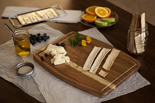 Tabla de cortar ovalada de madera Acacia Harry Potter miniatura 2