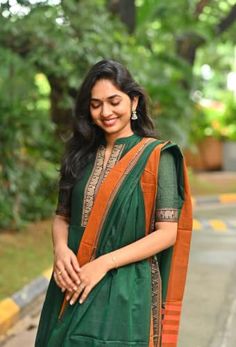 Image of GoSriKi Women's Rayon Viscose Solid Anarkali Kurta with Dupatta