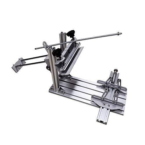 Manual Cylinder Screen Printing Machine Cylinder Silk Screen Printing Machine for Pen/Cup/Mug/Bottle with 10in Squeegee