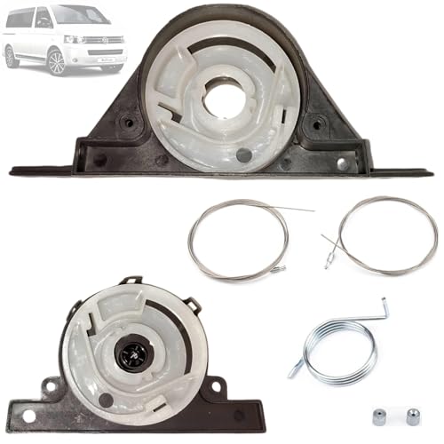 Twowinds - Elektrische Schiebetür Führungsschiene 7E1843872 Kompatibel mit VW T5 Multivan, Transporter, Rechte Seite (Beifahrerseite) - 7E1843872C - Türführungsschienen Seitenschieber