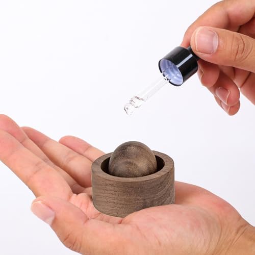 Difusor de aceites esenciales de madera 2 piezas miniatura 4