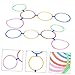 Mipcase Hopscotch Ring Game for Boys and Girls Balance Agility Training Set Connectors Outdoor Indoor Play Equipment Boy Girl Balance Toys