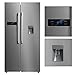 Produktbild Side by Side Kühl-Gefrierkombination A+ No Frost Amerikanischer Kühlschrank Wasserspender A+ Kühlkombination