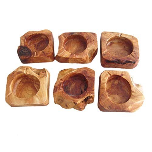 Legno Cigar Posacenere Intagliato A Mano Wood Design Made In America Centrale Accessori Per Sigari Regalo Per Gli Uomini (Stili Casuali)