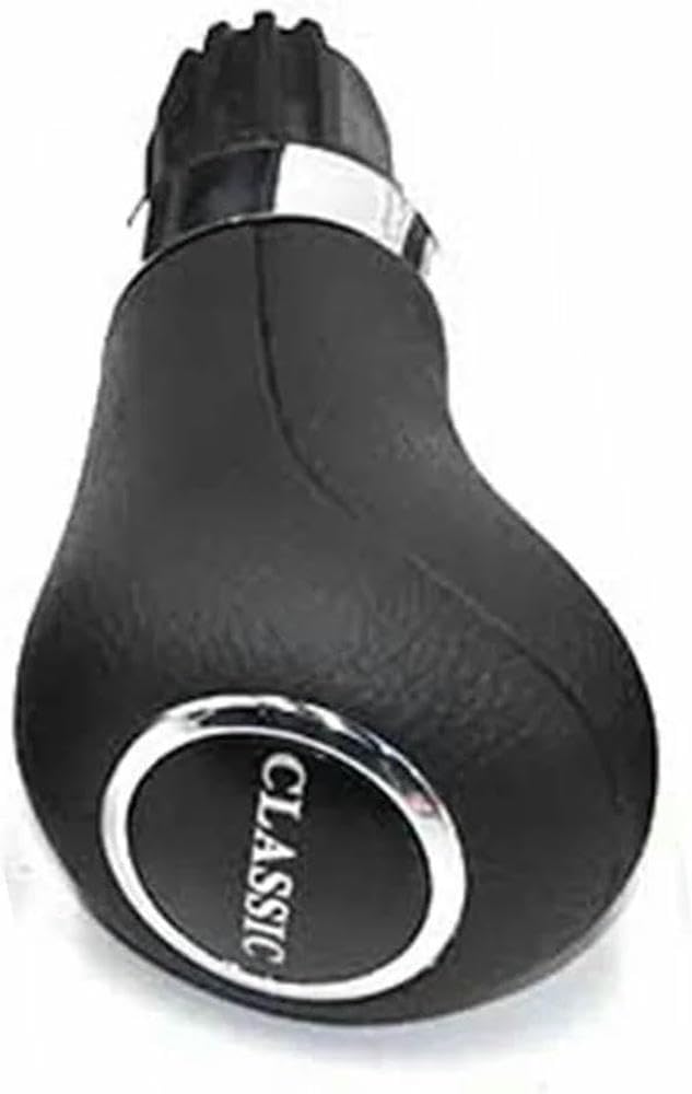 Gznbb Classic Knob Car Manual Gear Shift Knob Boot Cover Gaiter Lever Shifter Handle Stick, For Mercedes Benz C Class W203 W209