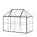 Large Glass Terrarium House Planter – Succulent Plant Glass Greenhouse with lid 9.8
