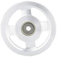 Fitness-Riemenscheibe Rad, Universal Aluminiumlegierung Lager Riemenscheibe Rad Gym Durchmesser 90mm & 115mm für Training Krafttraining Zubehör(Diameter115mm)