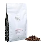 Rounton Coffee Roasters | Decaf Coffee Beans 1kg | Chemical-Free Sparkling Water Decaffeinated | Medium-Dark Roast | 100% Arabica | Freshly Roasted