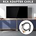 MERRYHAPY Connect Tv to Old Devices to Cable High Definition Adapter for DVD HDTV