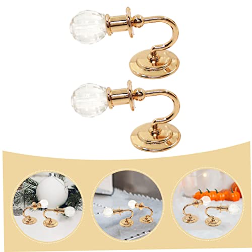 HANABASS 1 Par Casa De Boneca Luz De Parede Brilho Luz De Parede LED Decoração Luzes De Paisagem LED