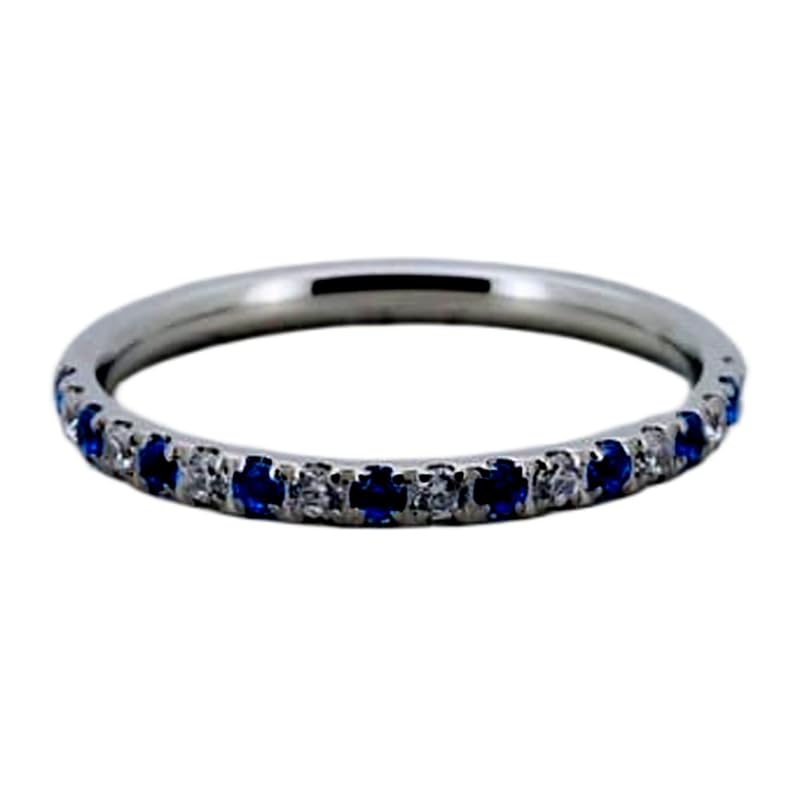 Bague topaze bleue argent sterling pour sublimer vos tenues de soirée