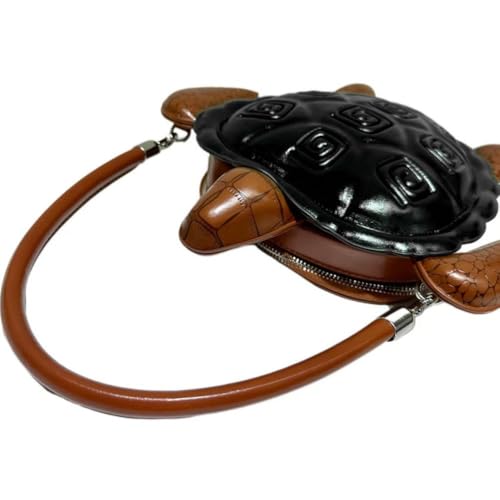 Fourre-tout pour femme tortue 3D une maroquinerie au relief animalier - 8