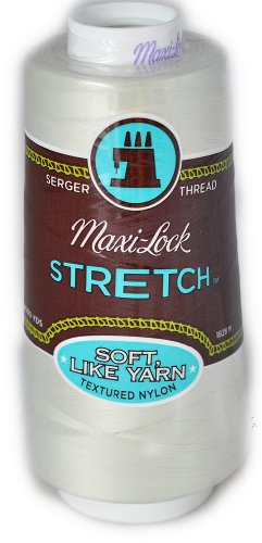 Maxi lock a&e stretch textured nylon pearl serger thread mwn-…