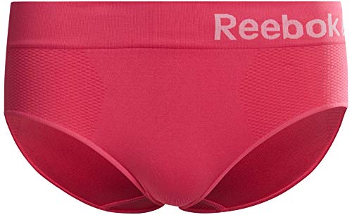 Image of Reebok Womens Hipster Panties 5 Pack Soft Stretch Underwear for Women | Moisture wicking hipster briefs with a tagless relaxed waistband Soft stretch fabric with a smooth, barely-there fit all day.