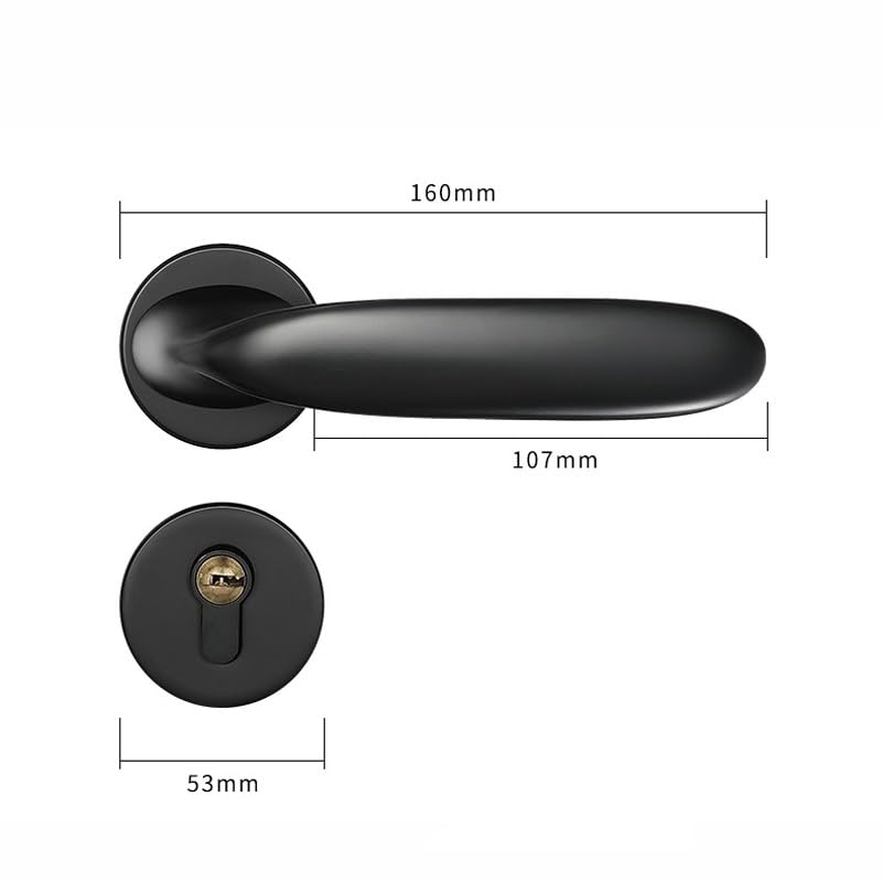 Serrure de porte cachée et invisible sans clé pour maison