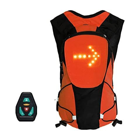 YLZBA LED Turn Signal Bike Vest Bag Cover