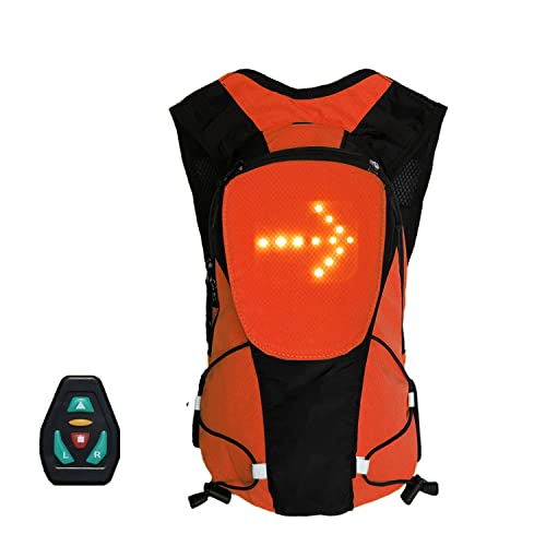 YLZBA Bike Rucksack mit Blinker Cover