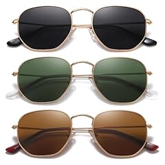 3pack Gold Gray+gold Brown+gold Dark Green