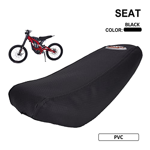 Jfg Racing Dirt Bike Seat Cover,Sur Ron Seat Cover Rubber Soft Gripper For Surron Sur Ron Light Bee X/S Segway X260/X160 Electric Bike Ebike Black #TOP1