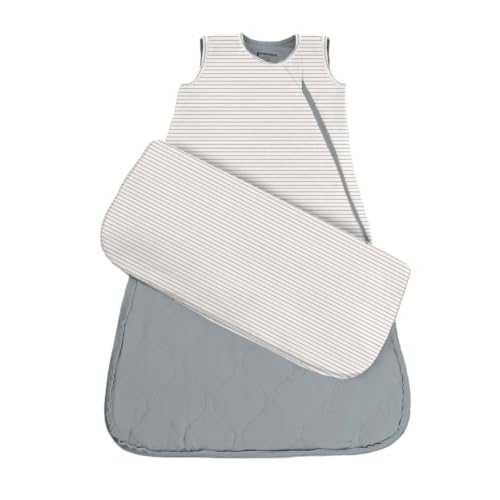 Image of GUNAMUNA gunamuna Unisex Baby, Toddler Wearable Blanket, Sleeping Bag Bamboo Rayon, Sleep Sack with Diaper Zipper, 1.0 TOG