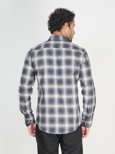 Image of Allen Cooper Checks Shirts for Men - 100% Cotton Comfort Fit Casual and Formal Shirt - Breathable, Soft, Classic Style (Multiple Colors)