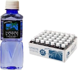 ハワイウォーター【240ml×42本(1ケース) ブルーボトル】純度99%のウルトラピュアウォーター！飲みやすさ抜群「超軟水」Hawaiiwater ペットボトル 海外セレブ お水 BLUE